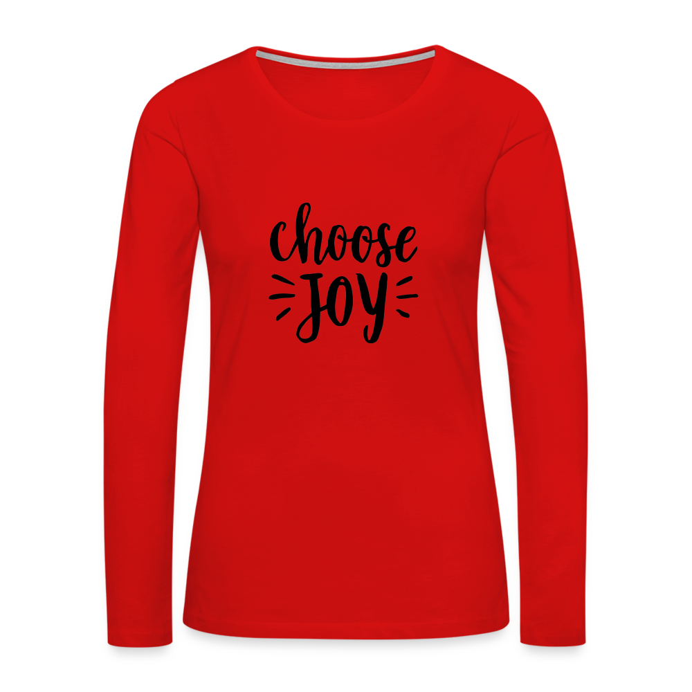Choose Joy Gildan Ultra Cotton Adult T-Shirt - red