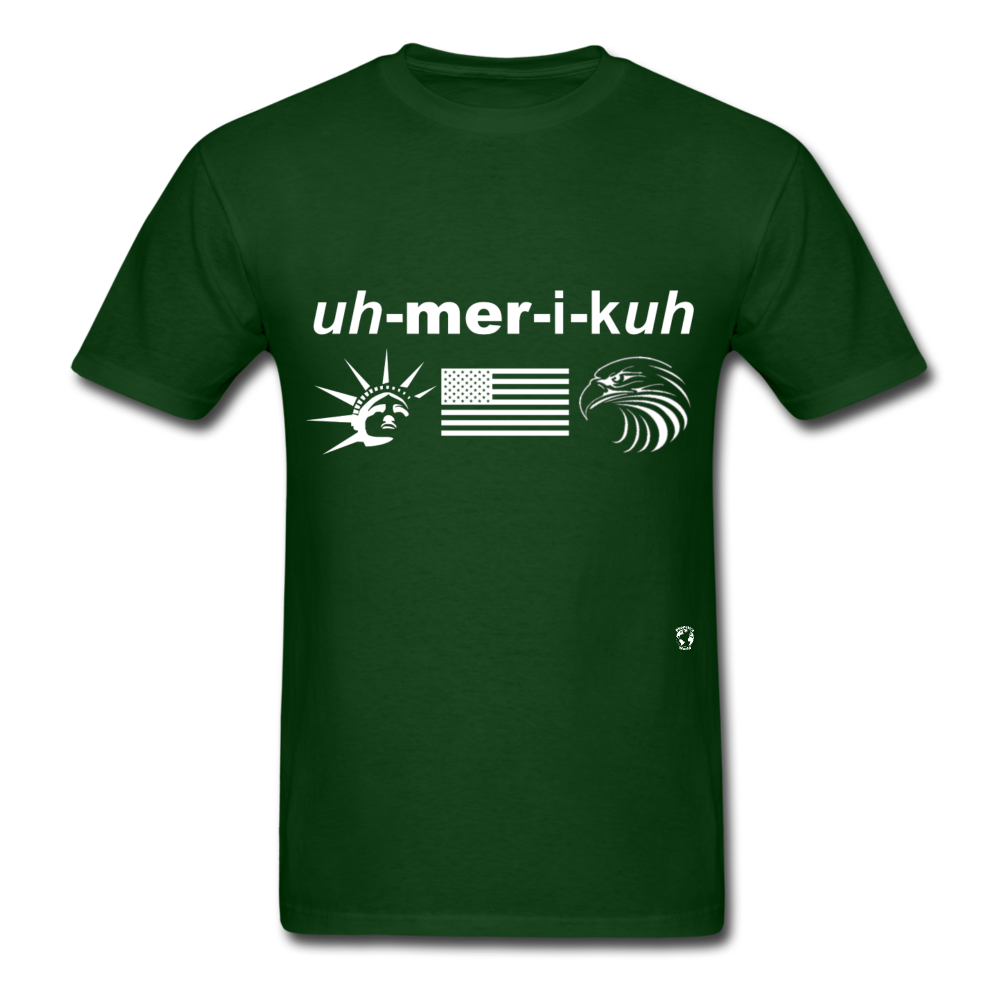 America T-Shirt - forest green