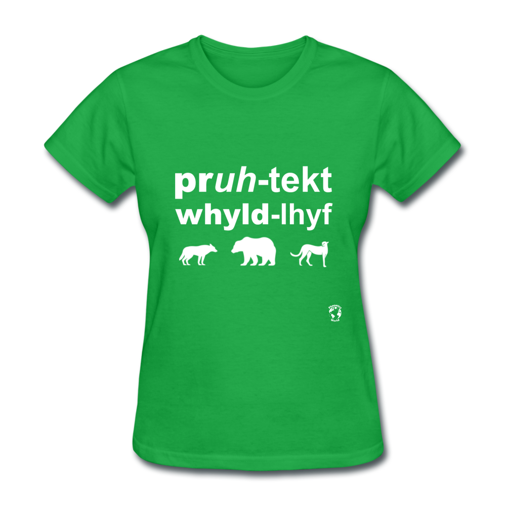 Protect Wildlife T-Shirt - bright green