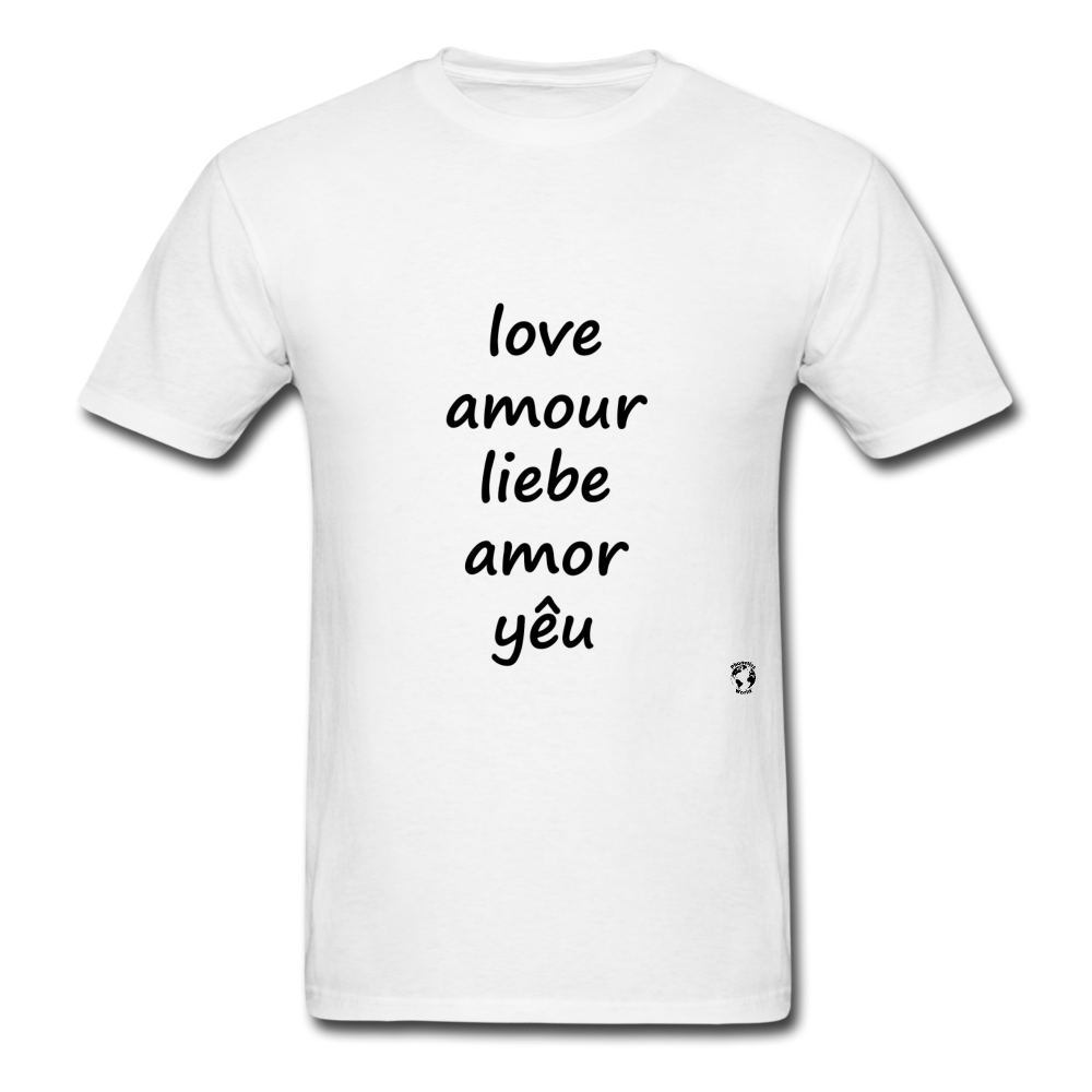 Love in Five Languages - white