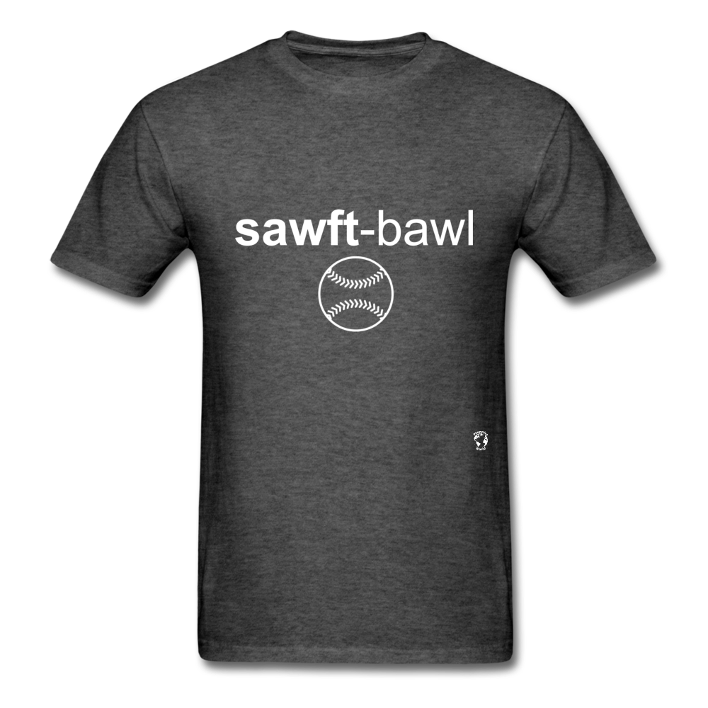 Softball T-Shirt - heather black
