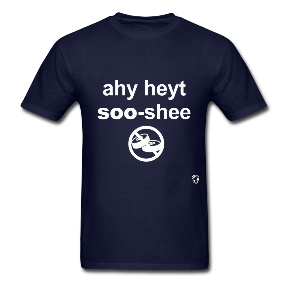 I Hate Sushi T-Shirt - navy