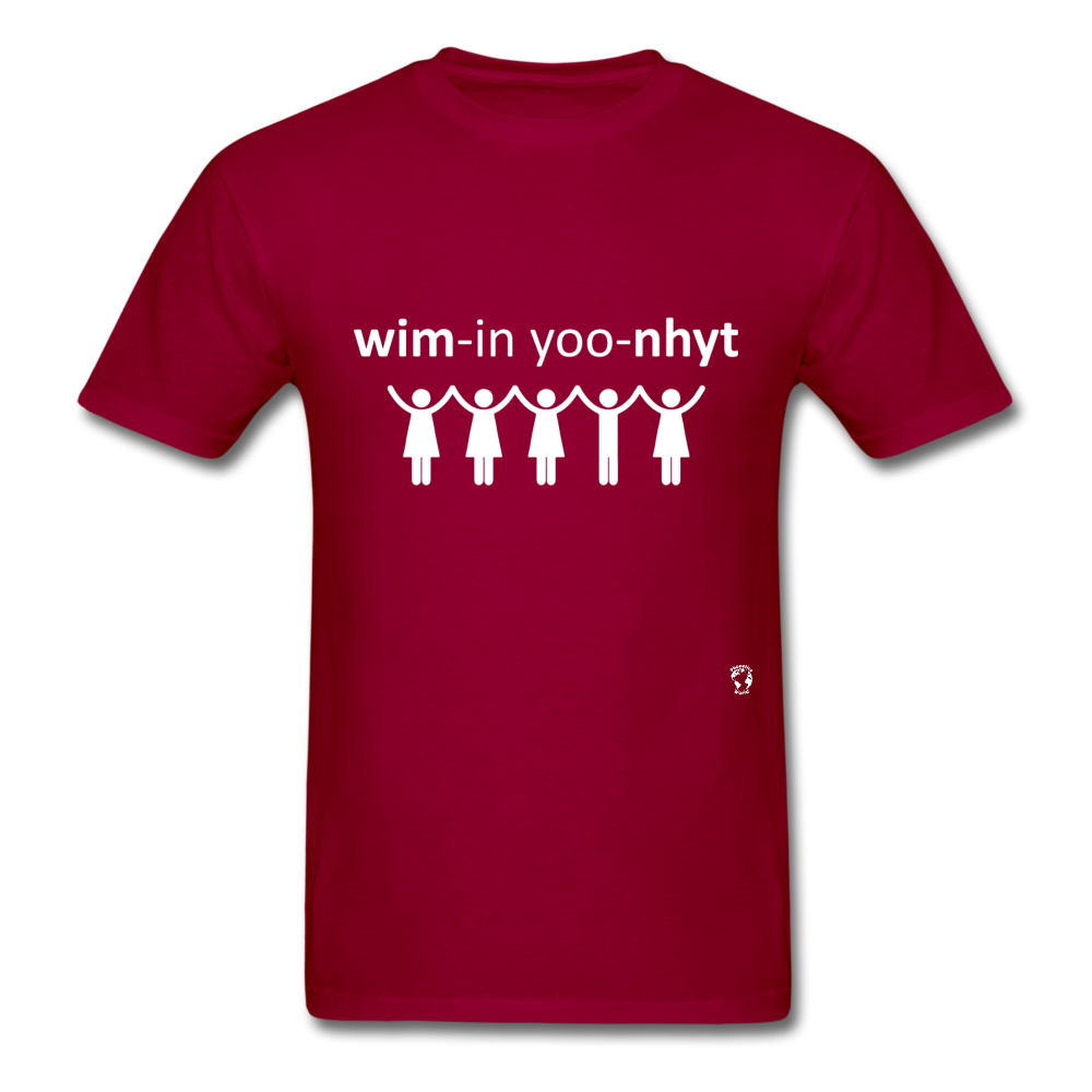 Women Unite T-Shirt - dark red