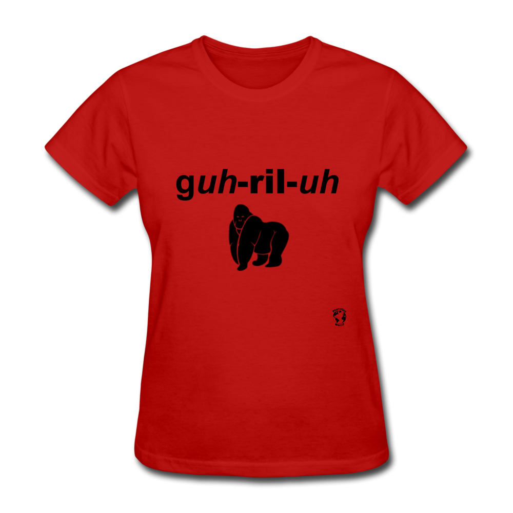 Gorilla T-Shirt - red
