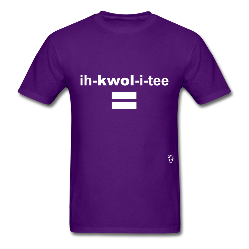 Equality T-Shirt - purple