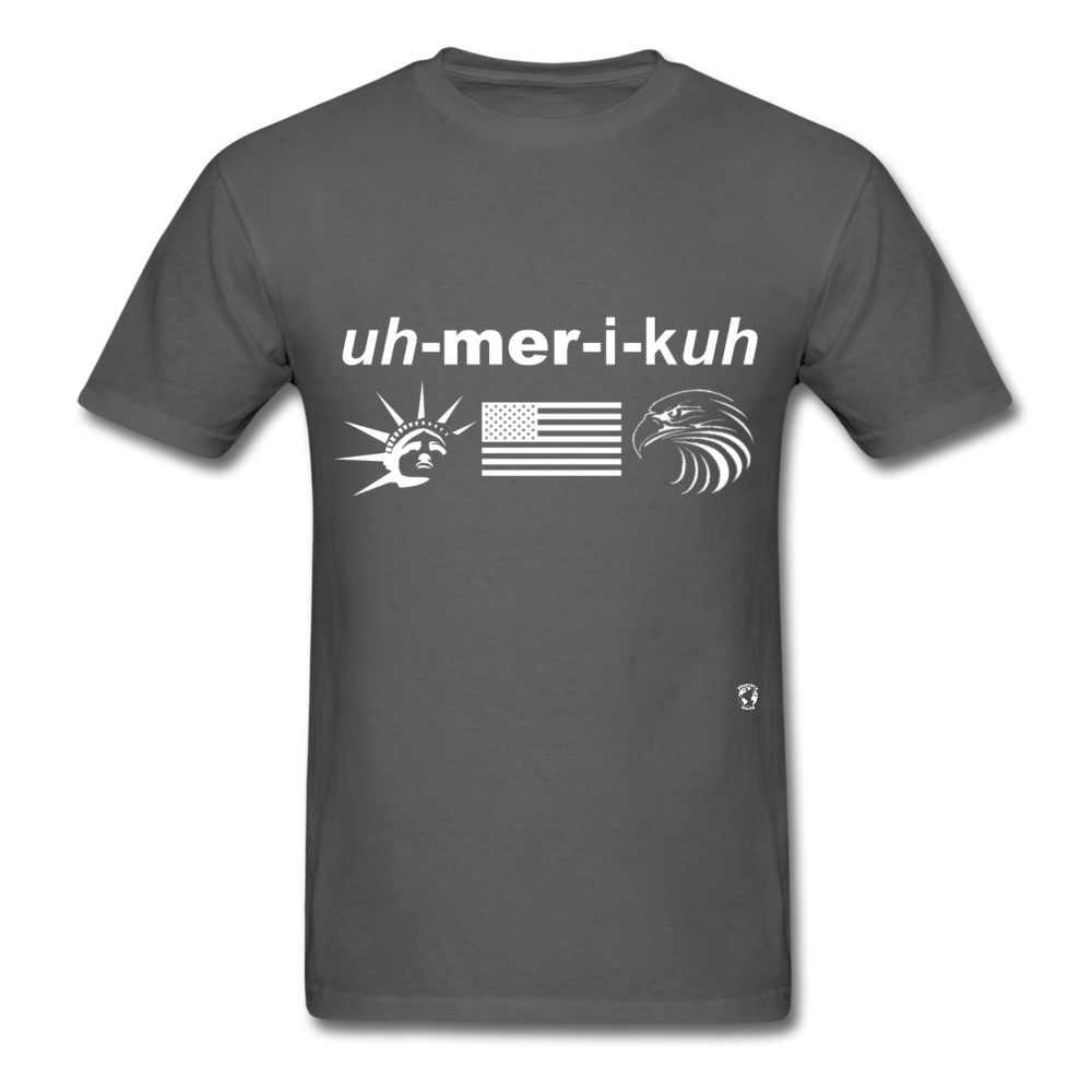 America T-Shirt - charcoal