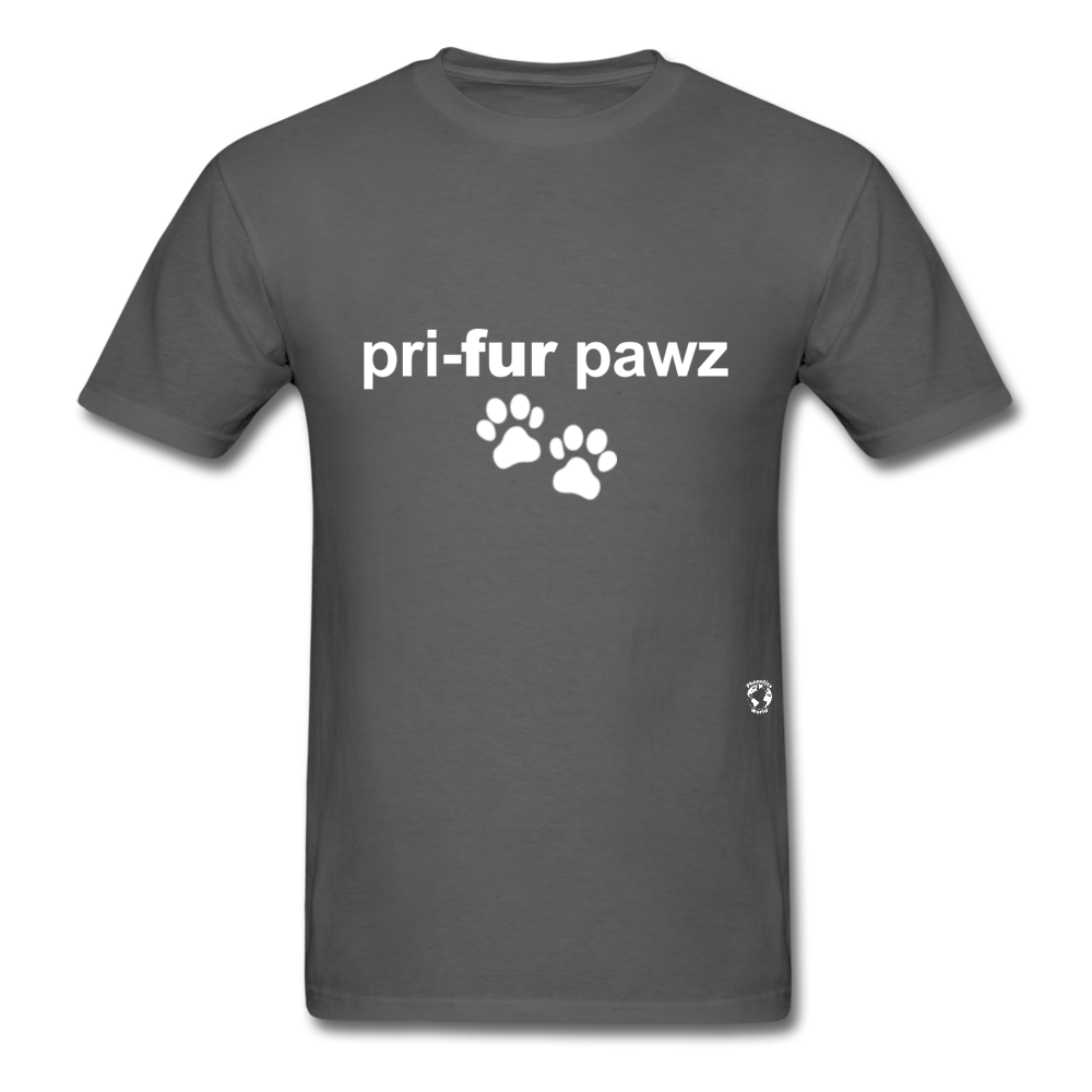 Prefer Paws T-Shirt - charcoal