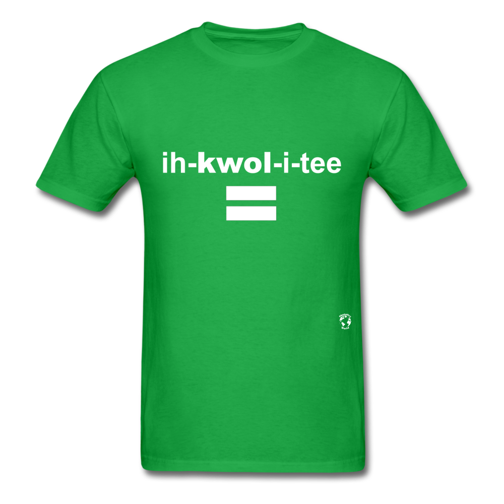 Equality T-Shirt - bright green
