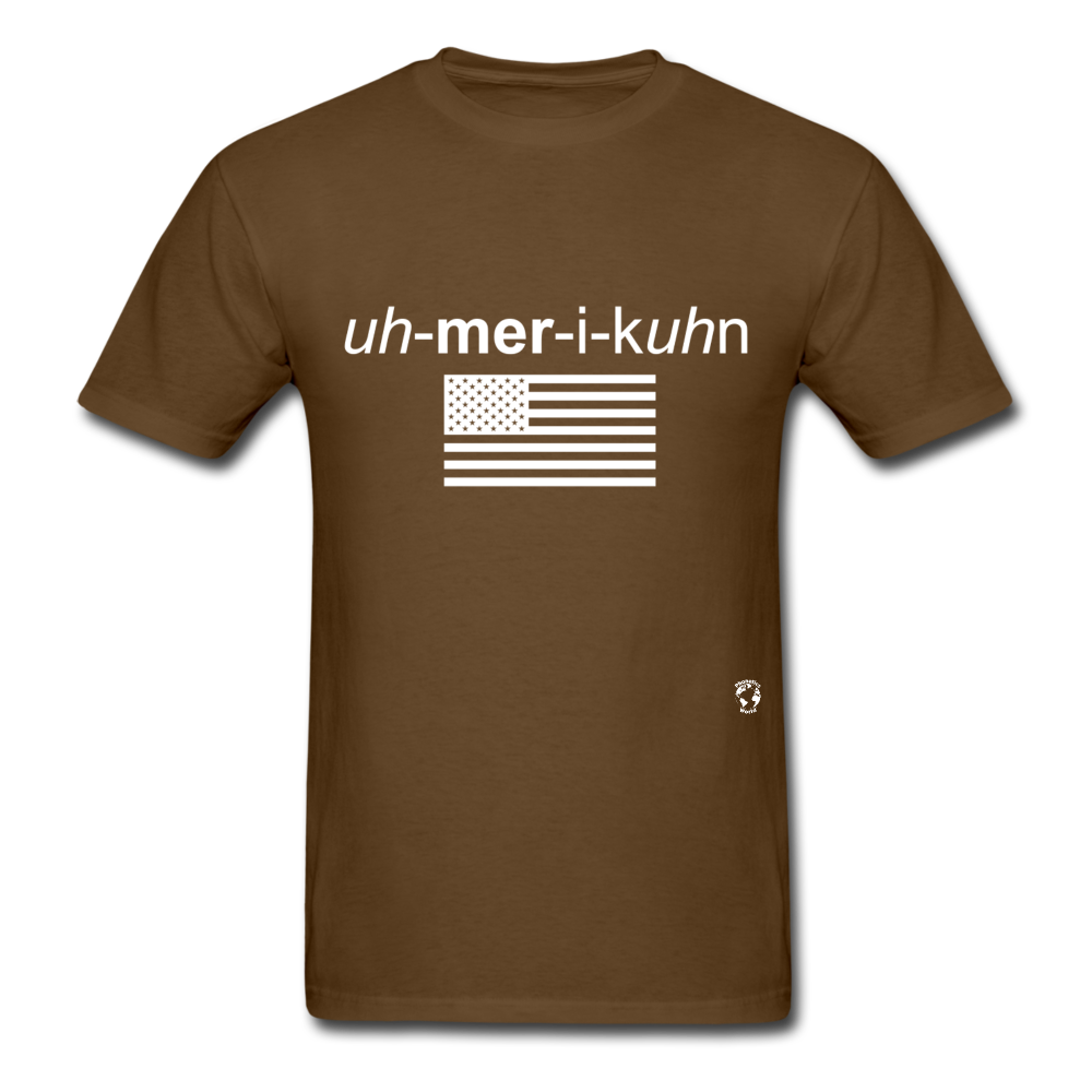 American T-Shirt - brown