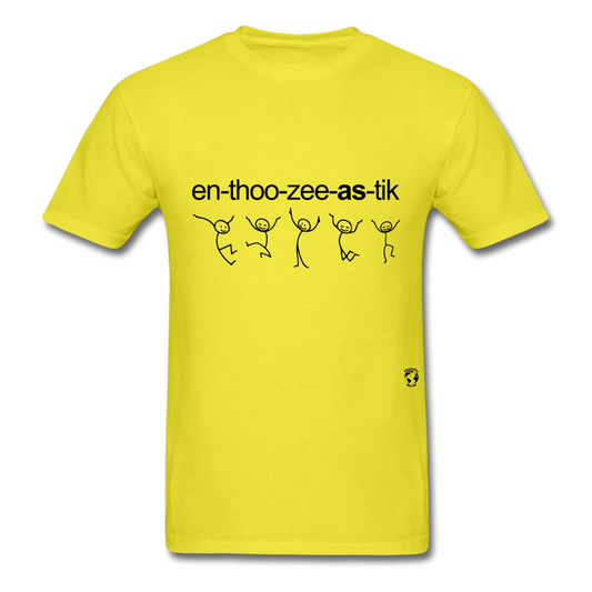 Enthusiastic T-Shirt - yellow