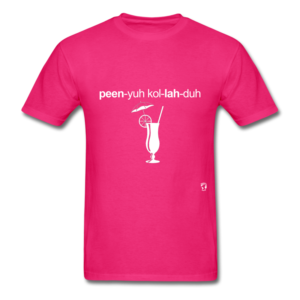 Pina Colada T-Shirt - fuchsia