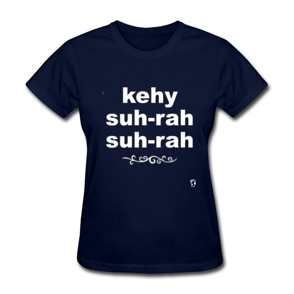 Que Sera Sera T-Shirt - navy