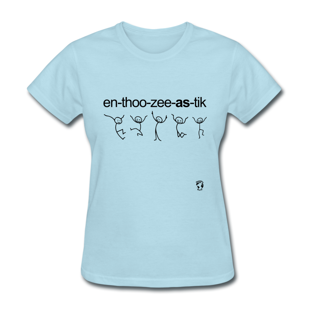 Enthusicastic T-Shirt - powder blue