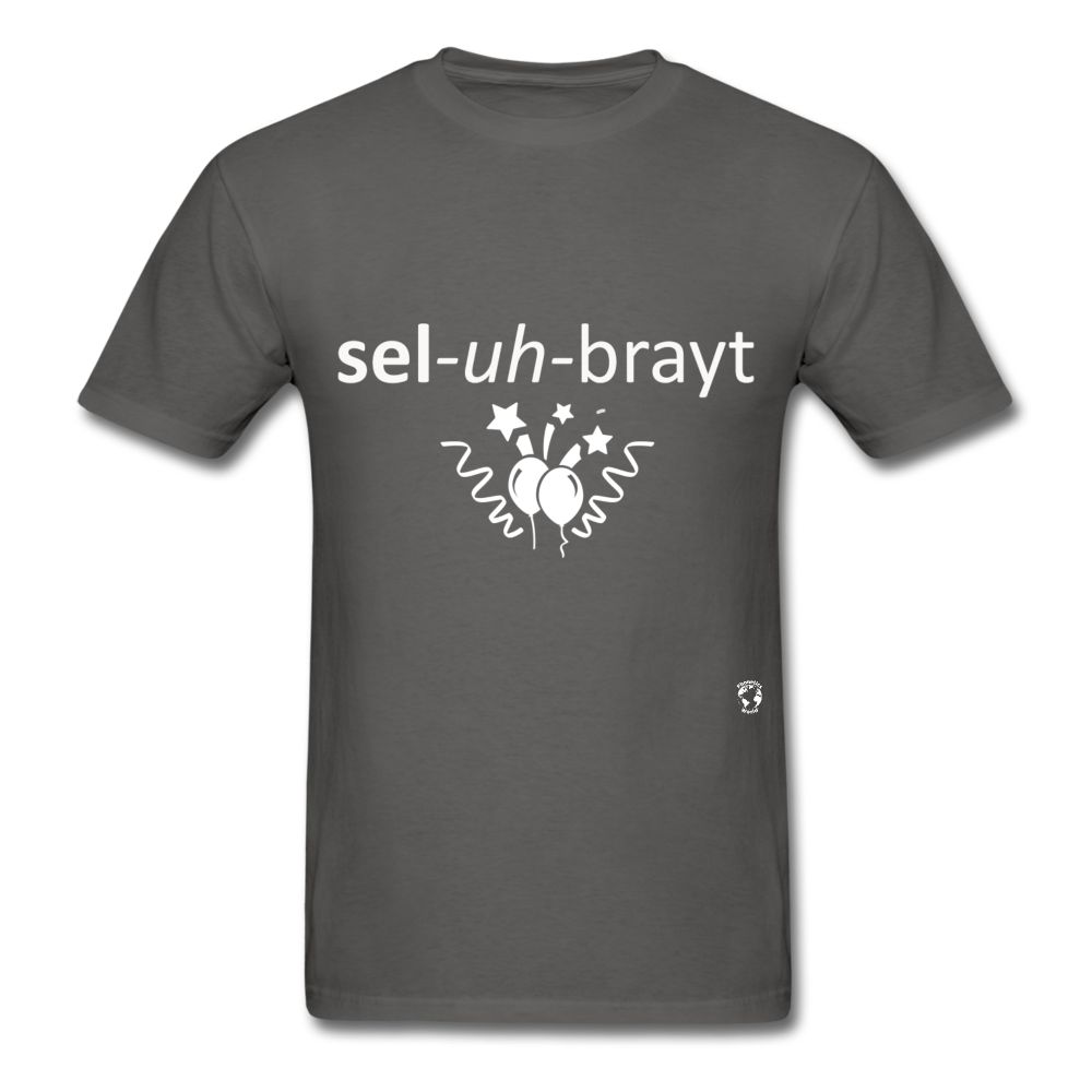 Celebrate T-Shirt - charcoal