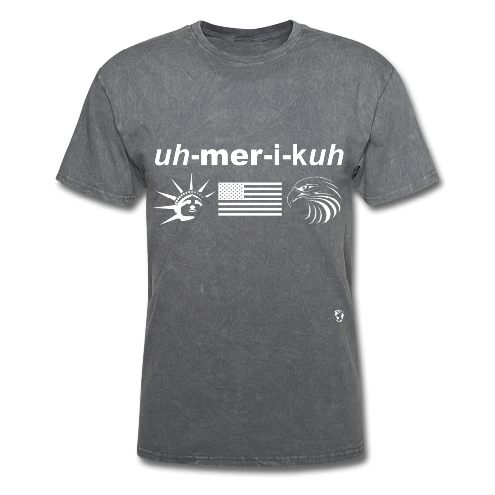 America T-Shirt - mineral charcoal gray