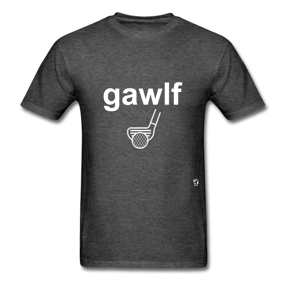 Golf T-Shirt - heather black