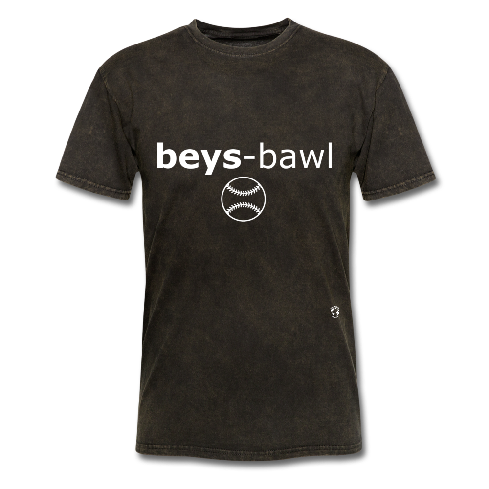Baseball T-Shirt - mineral black