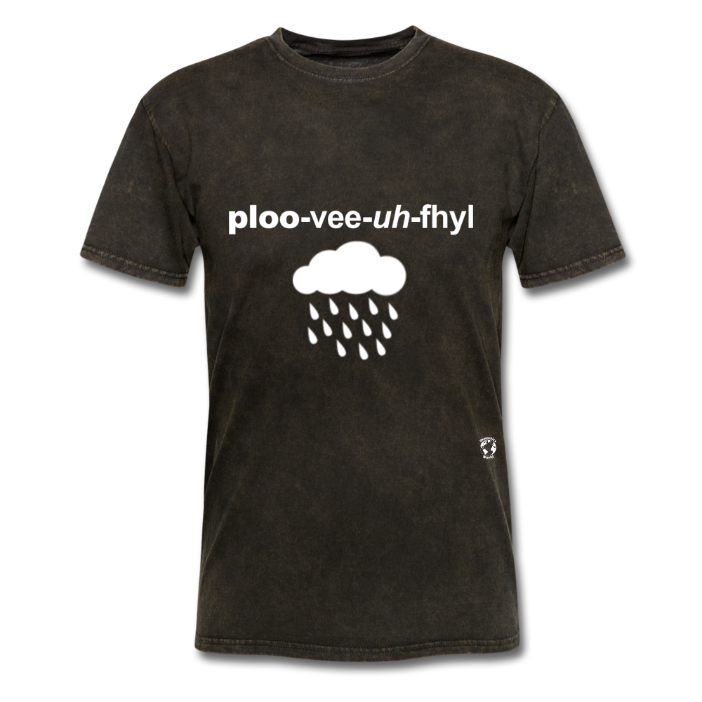 Pluviophile T-Shirt - mineral black