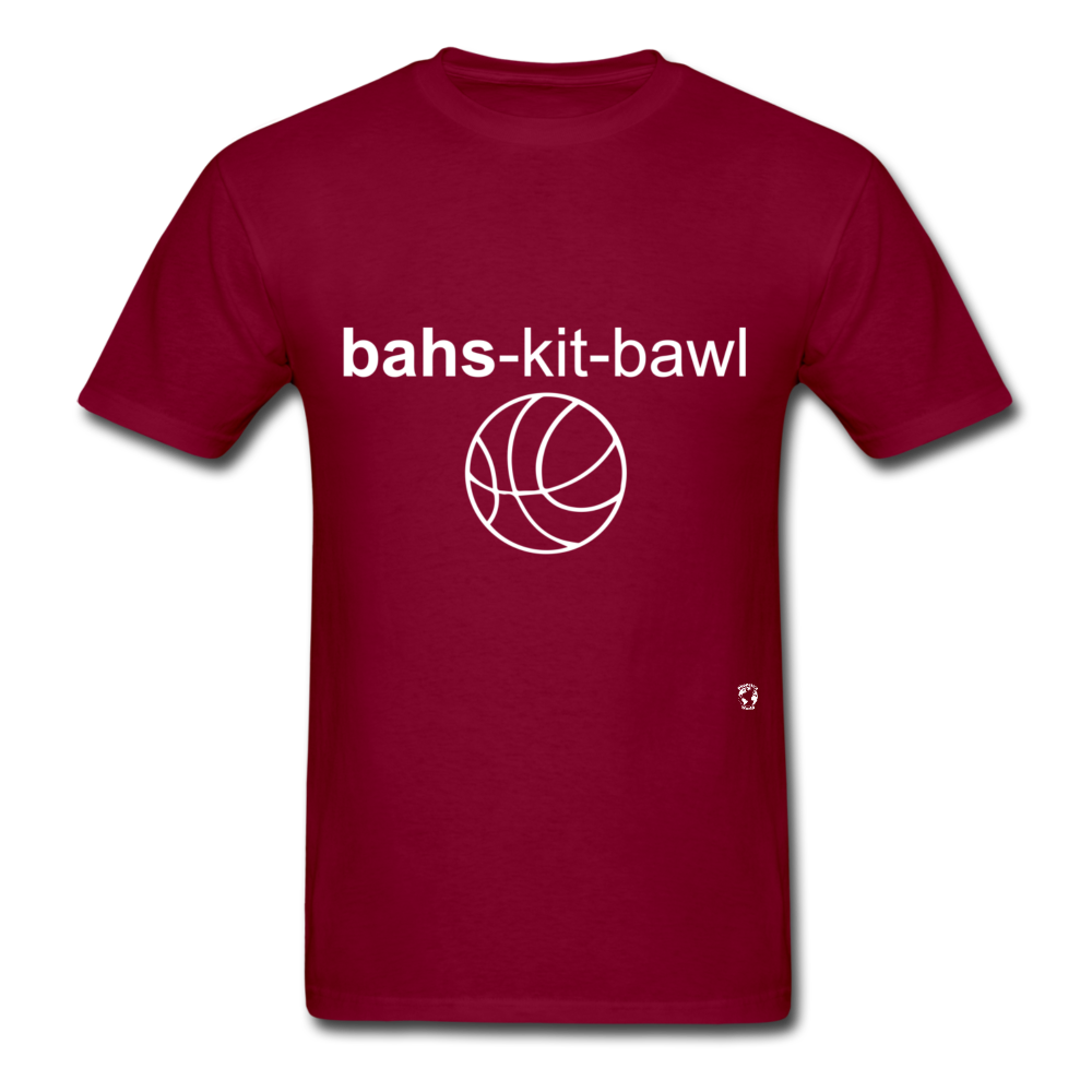 Basketball T-Shirt - burgundy
