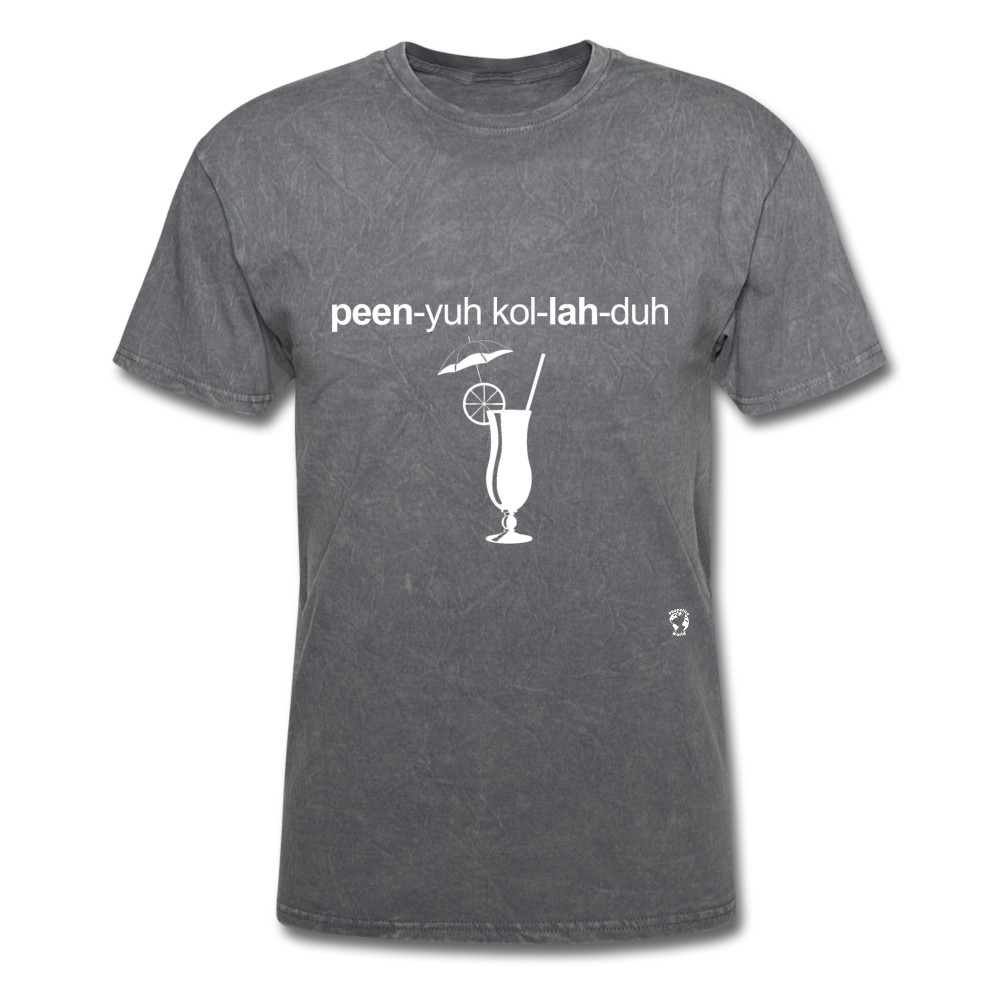 Pina Colada T-Shirt - mineral charcoal gray