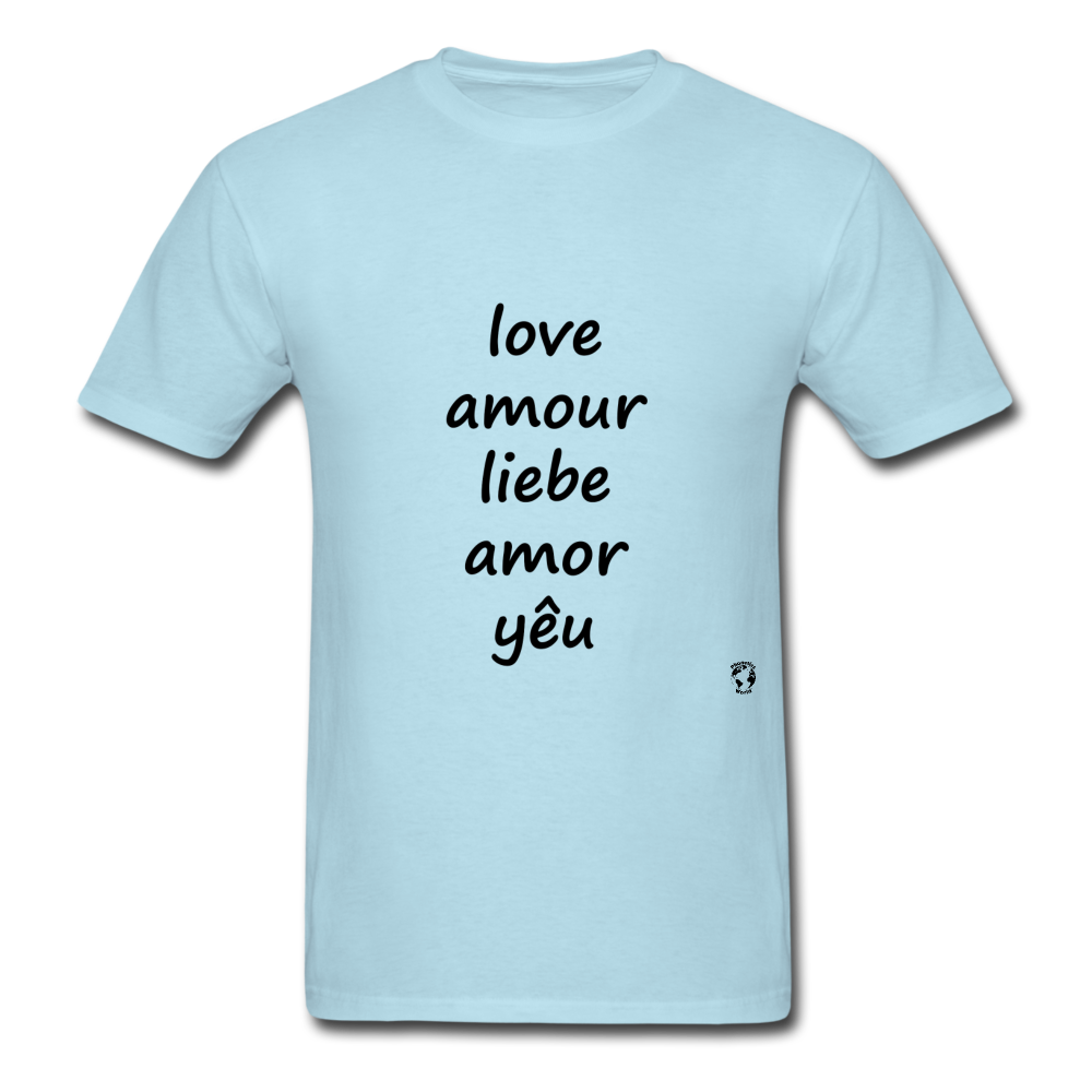 Love in Five Languages - powder blue