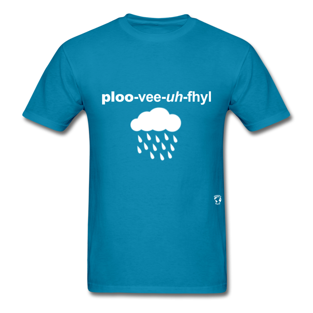 Pluviophile T-Shirt - turquoise