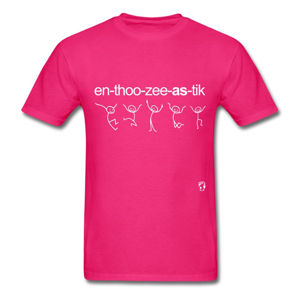 Enthusiastic T-Shirt - fuchsia