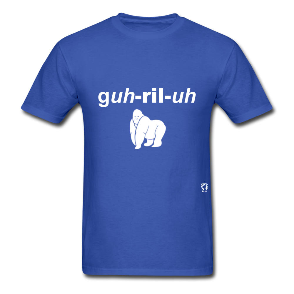 Gorilla T-Shirt - royal blue