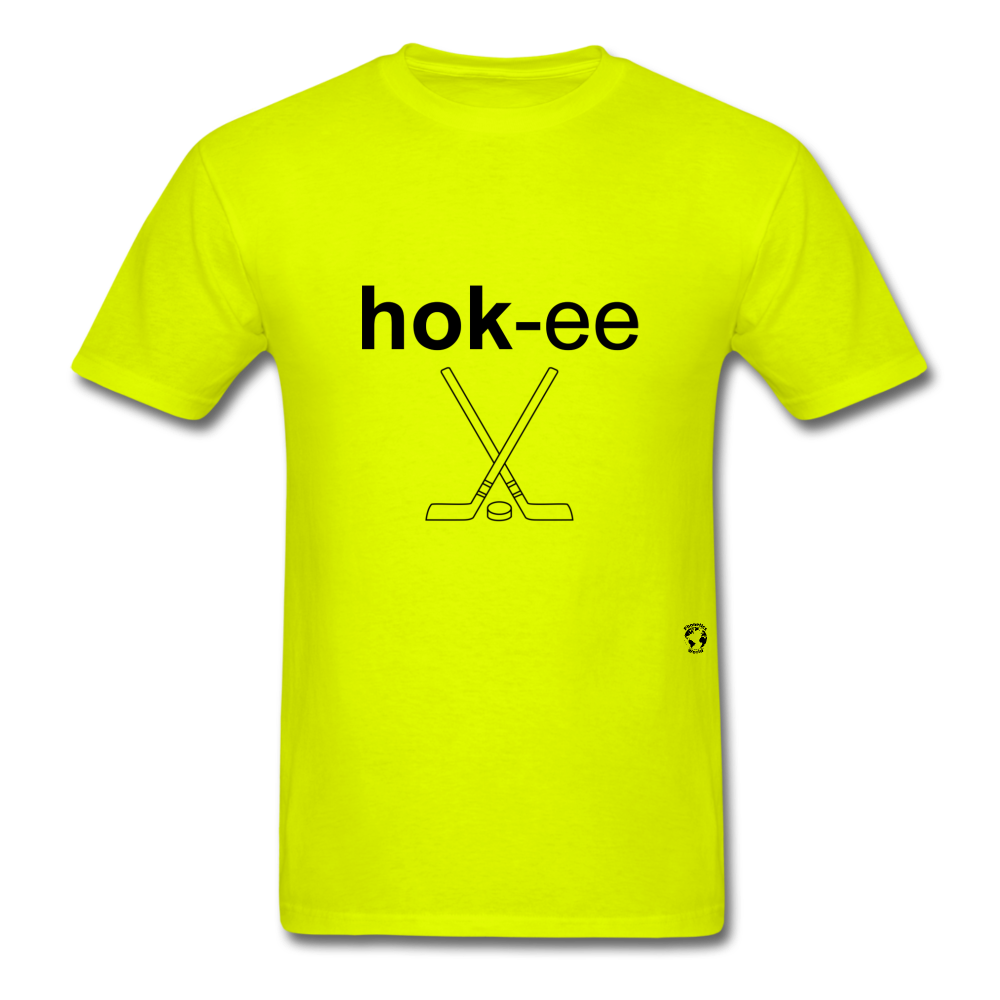 Hockey T-Shirt - safety green
