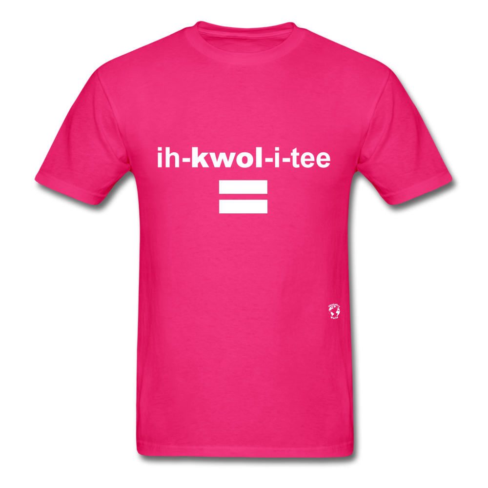 Equality T-Shirt - fuchsia