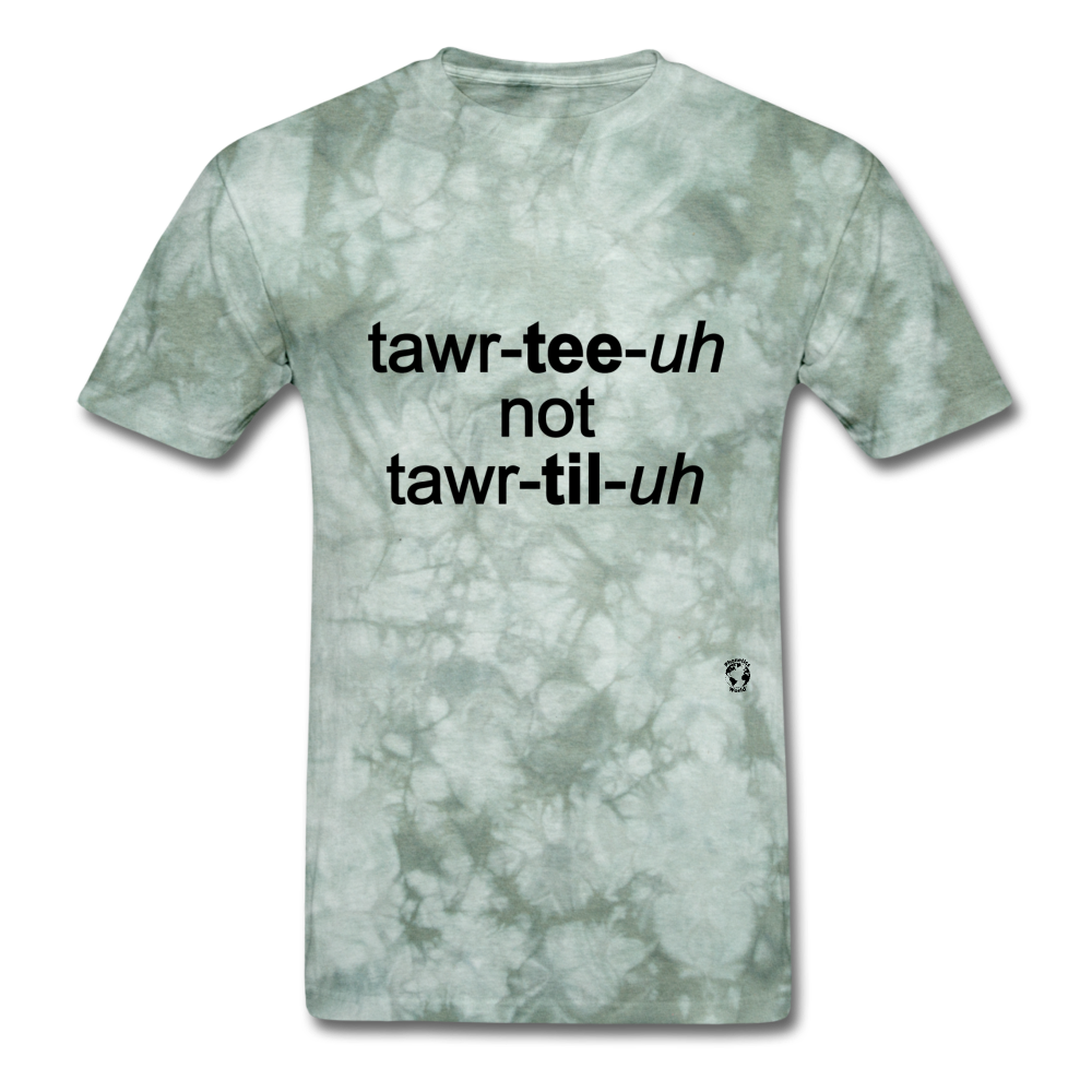 Tortilla T-Shirt - military green tie dye