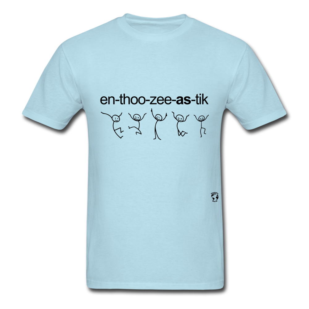 Enthusiastic T-Shirt - powder blue