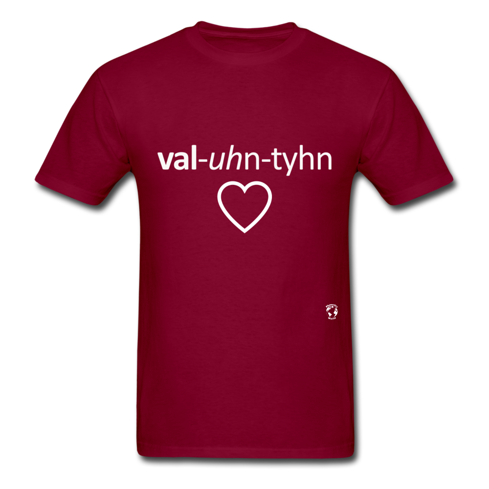 Valentine T-Shirt - burgundy