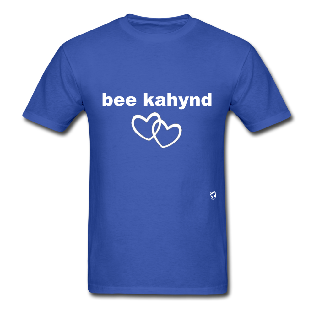 Be Kind T-Shirt - royal blue
