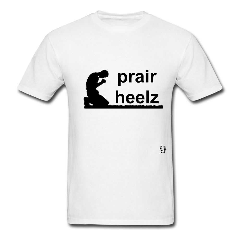 Prayer Heals T-Shirt - white