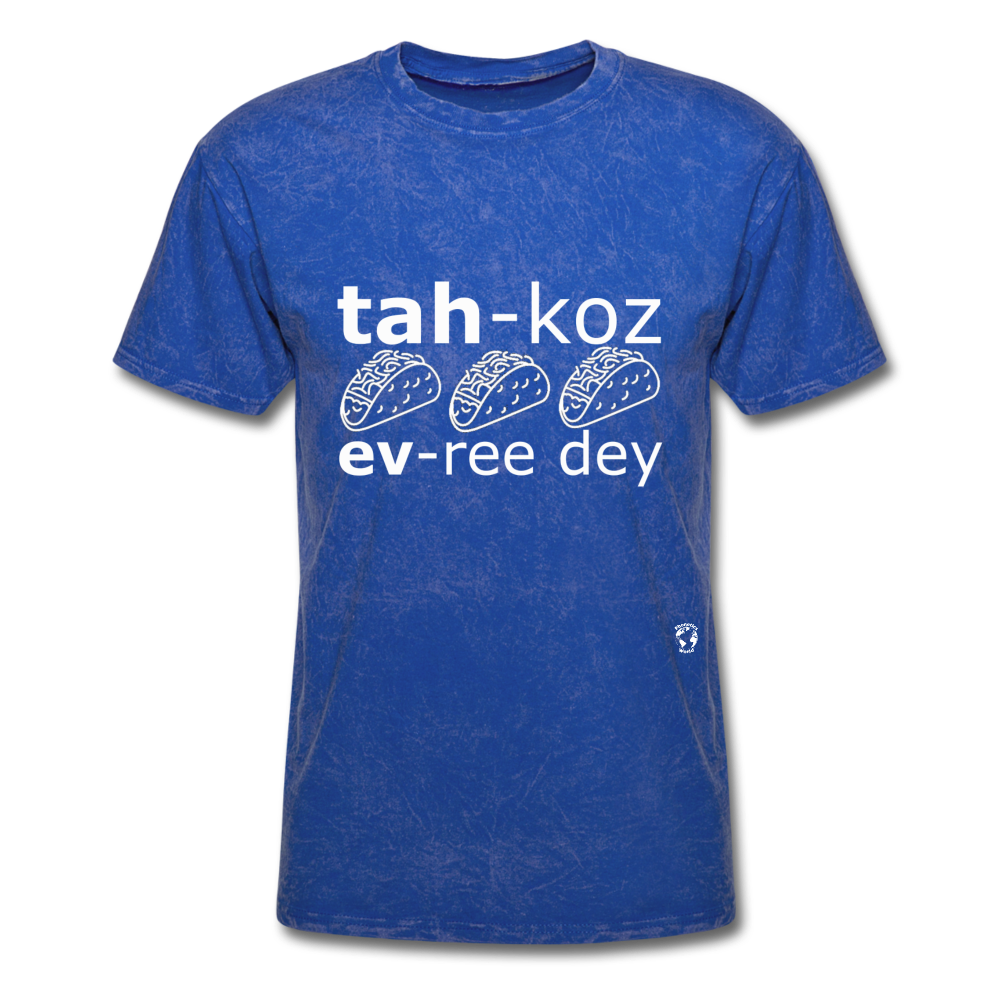 Tacos Every Day T-Shirt - mineral royal