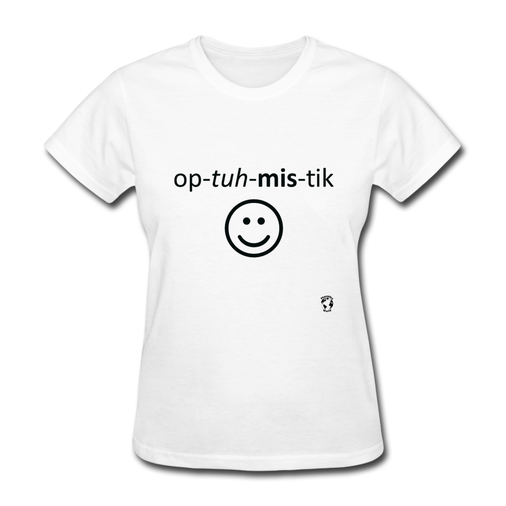 Optimistic T-Shirt - white
