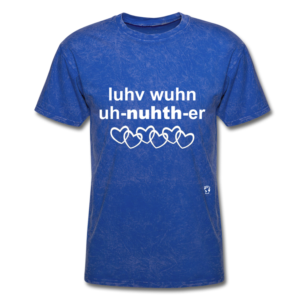 Love One Another T-Shirt - mineral royal