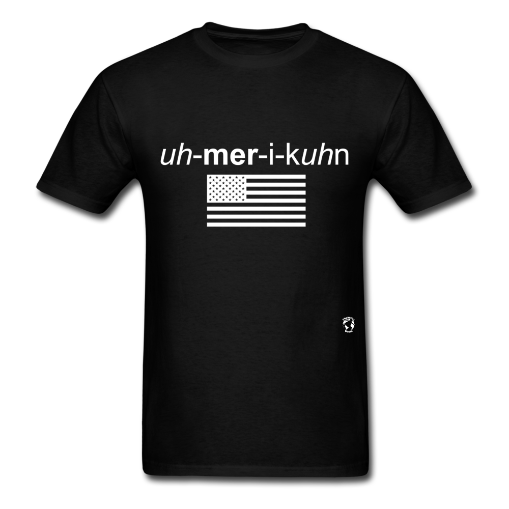 American T-Shirt - black