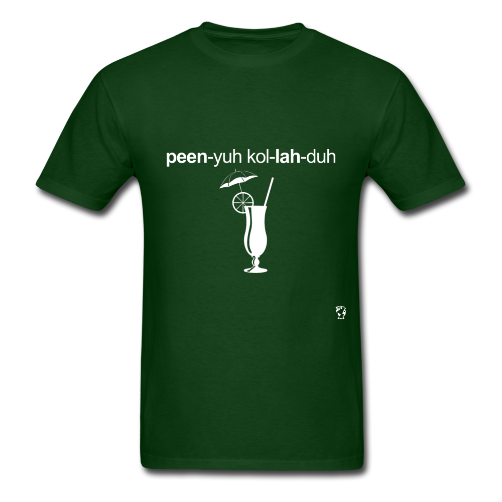 Pina Colada T-Shirt - forest green