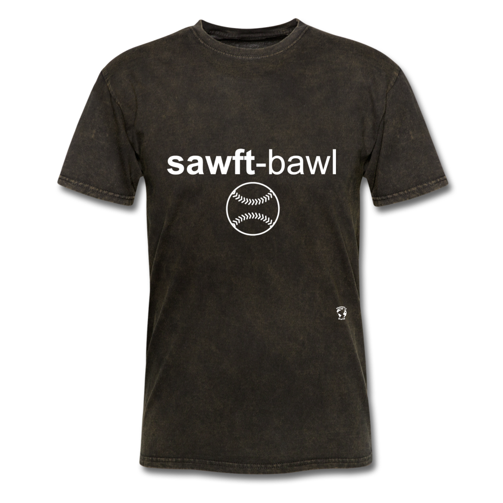 Softball T-Shirt - mineral black