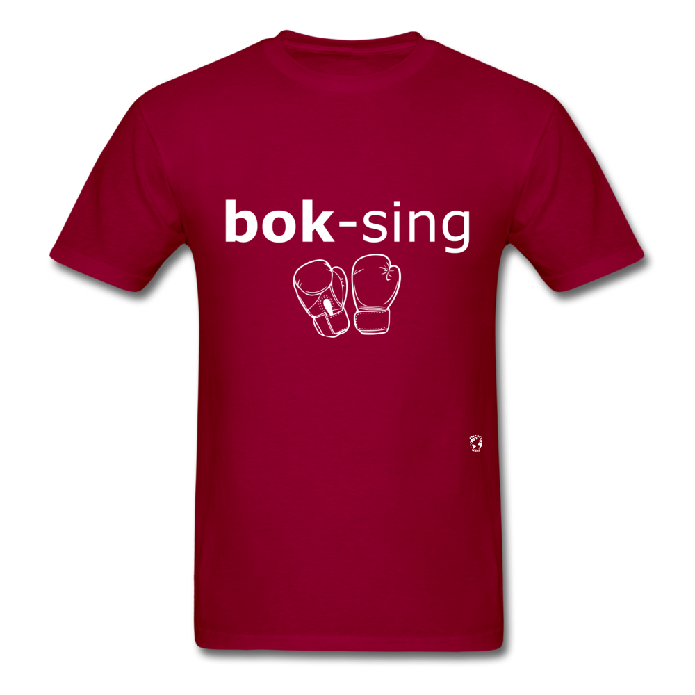 Boxing T-Shirt - dark red