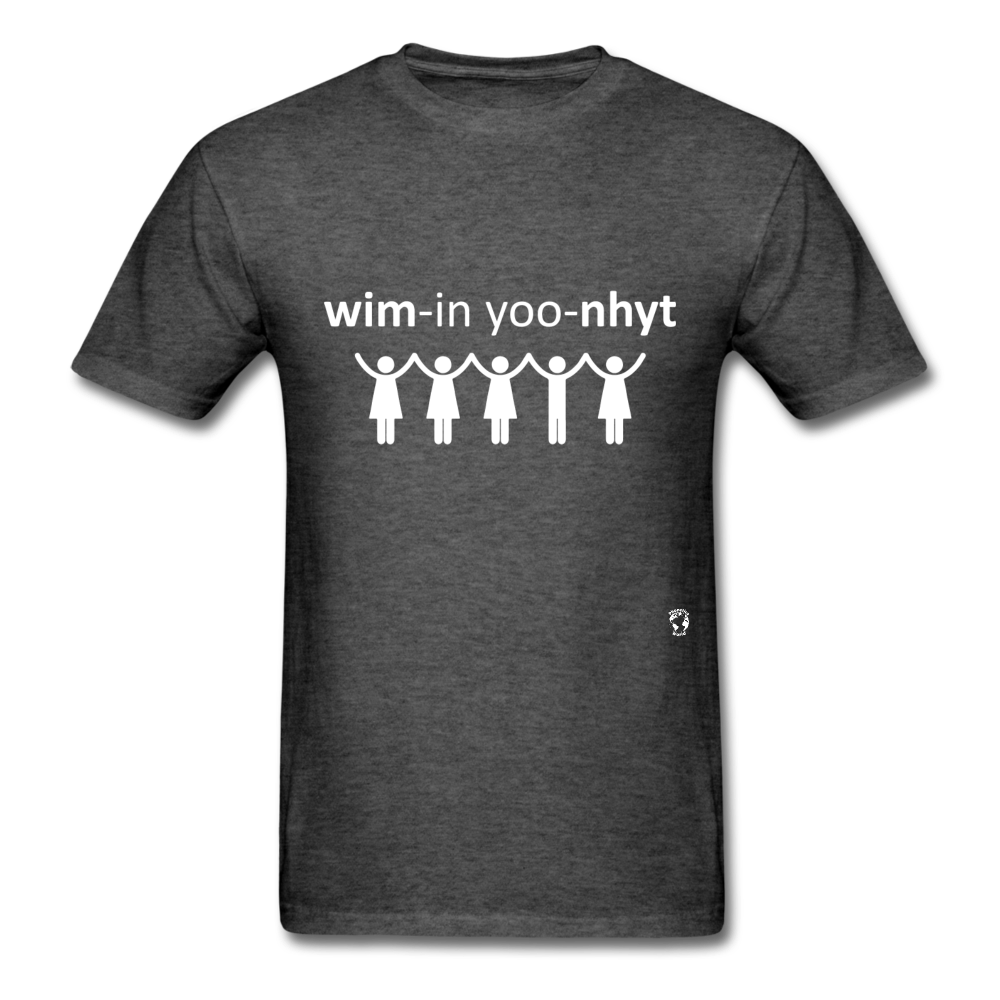 Women Unite T-Shirt - heather black