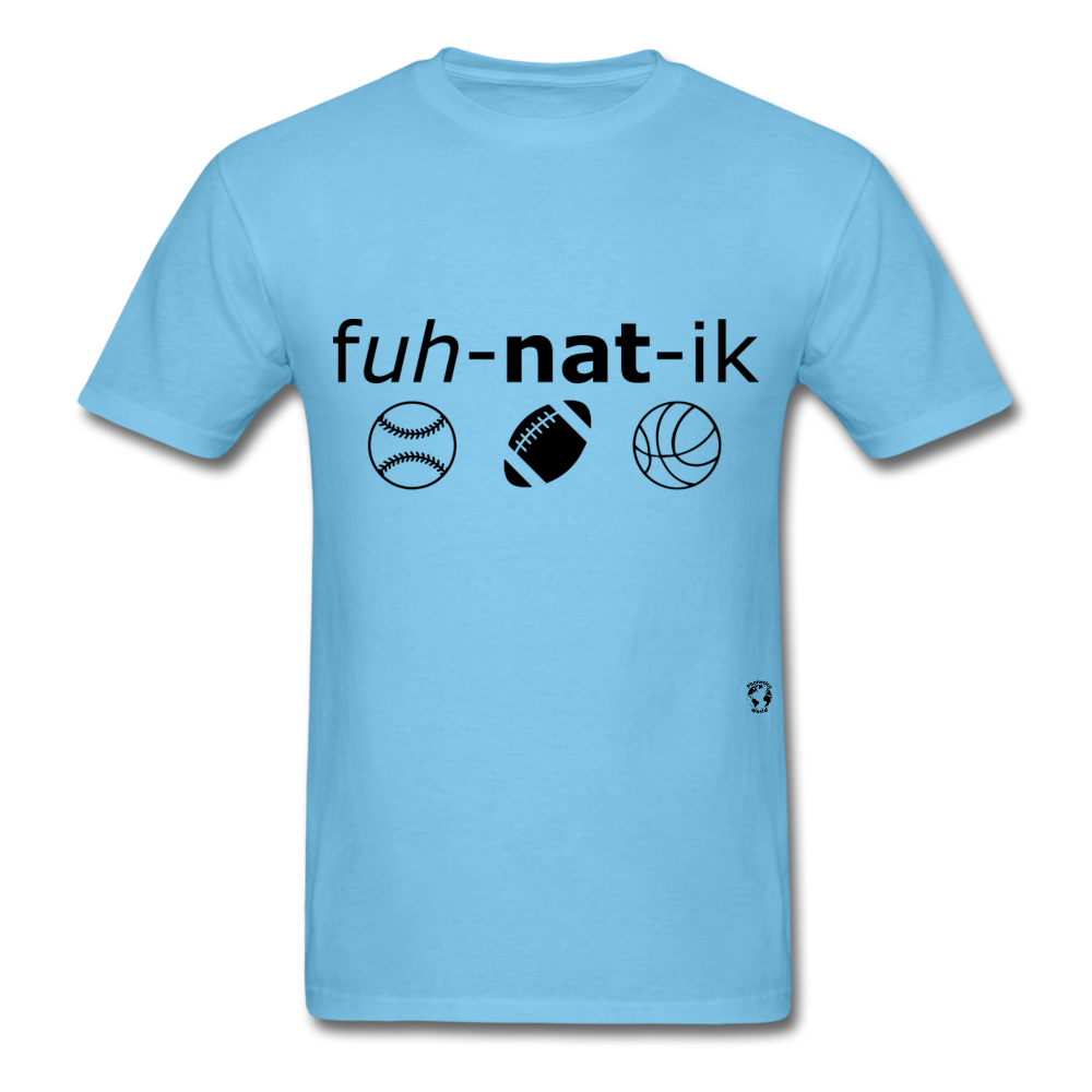 Sports Fanatic T-Shirt - aquatic blue