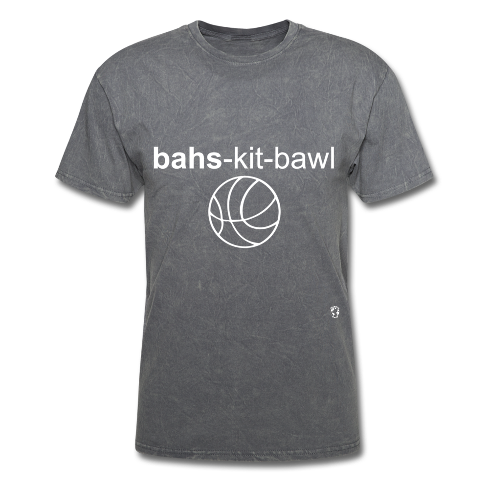Basketball T-Shirt - mineral charcoal gray