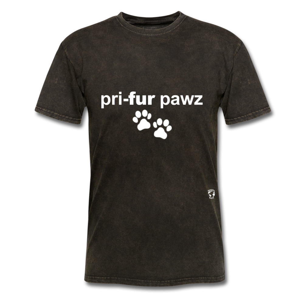 Prefer Paws T-Shirt - mineral black