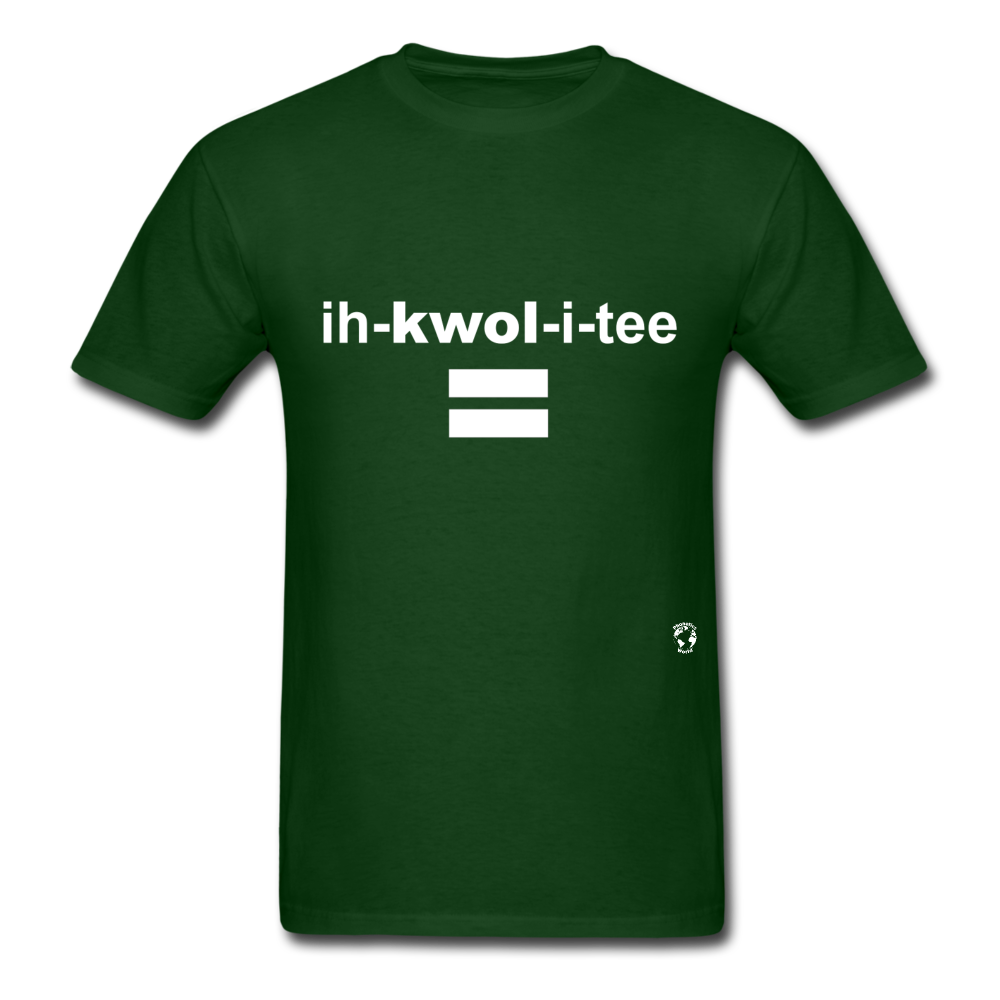 Equality T-Shirt - forest green
