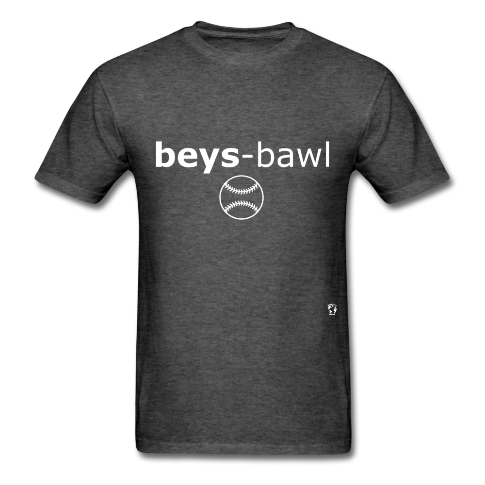 Baseball T-Shirt - heather black