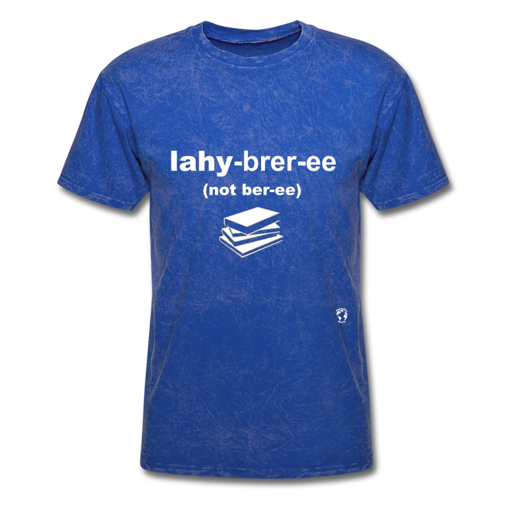 Library T-Shirt - mineral royal