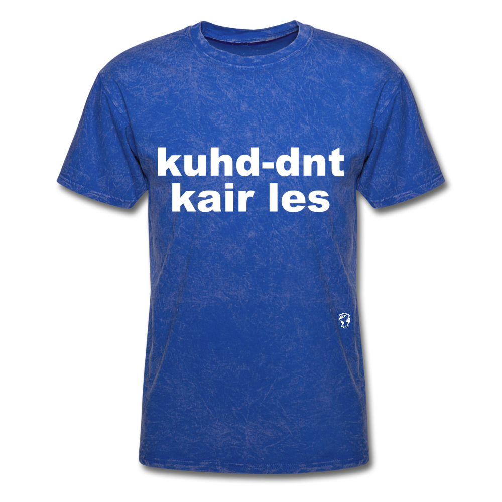 Couldn't Care Less T-Shirt - mineral royal